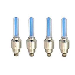 AOW Tyre Wheel Valve Cap Light for Car &a; Bike Wheel Light Tire Light D-25 (Pack of 4)-32
