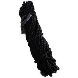 AOW Leg Guard Rope, Extra Long 28 Meters Long &a; Heavy Leg Guard Rope (Black) FOR Bullet Classic 350-0