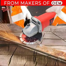 HPD FS801 850W 11000rpm 4 inch Copper Red Angle Grinder with 4 Blades image 4