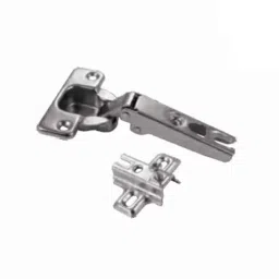 Yale Stainless Steel 9 Crank 100 deg Half Overlay Soft Close Door Hinge, YCAH-3D02-picture-4