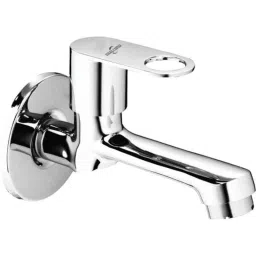 Neelkund Opal Prime Brass Silver Chrome Finish Long Body Bib Tap-picture-9