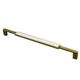 RAB 288mm Zinc White Antique Brass Drawer Pull Handle, 301 (Pack of 2)-image-55