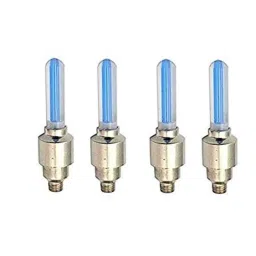 AOW Tyre Wheel Valve Cap Light for Car &a; Bike Wheel Light Tire Light D-9 (Pack of 4)-14