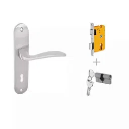 Dorset Skew HL SKE SC 175mm Zinc SC Finish Lock Set with Both 70mm Side Key Cylinder-image-63
