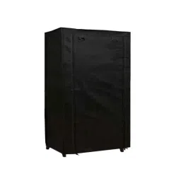 Glowsilk 5 Shelves Metal &a; Non-Woven Brown Modular Collapsible Shoe Rack-8