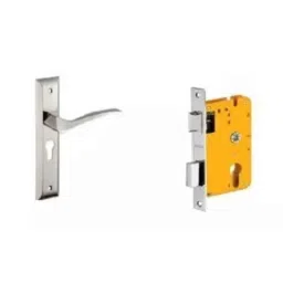 Dorset HL Series Fina 8 inch Stainless Steel Silver Chrome Finish Door Handle Lock Set with Mortise Latch-picture-47