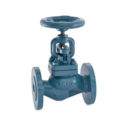 Zoloto 32mm Cast Iron Straight Pattern Flanged Globe Steam Stop Valve, 1065-image-44