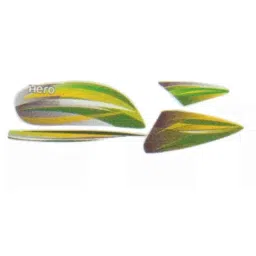 Ultra Sticker &a; Decal For H. Splendor Pro Type2 Green-picture-8