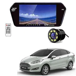 Auto Pearl CBP75 7 inch HD Bluetooth LED Touch Screen with 8 LED Reverse Camera for Ford Fiesta-1