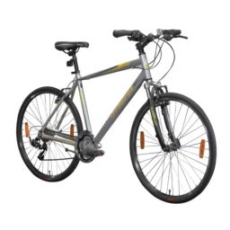 Firefox Road Runner Pro 700C 18 inch Grey &a; Black 21 Speed Gear Hybrid Bicycle-image-37