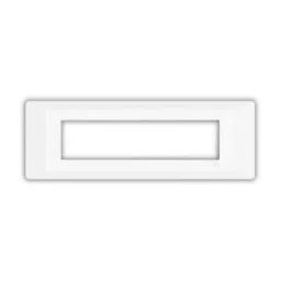L&a;T Entice 8 Module Cover Plate with 8 Grid Frame, CB91308FW00 (Pack of 5)-picture-39