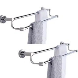 Pack of 2 24 inch 2 Bar Towel Rod-12