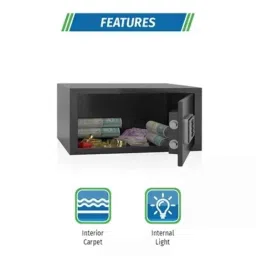 Godrej Nx Pro 25L Ebony Digital Home Locker with Pin Code &a; Key Access image 4