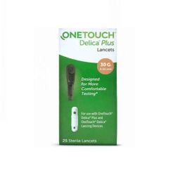 OneTouch Delica Plus 25 Pcs Lancets Box-34