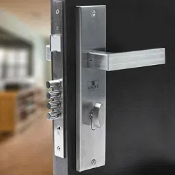 Voltizi Viva Rose Stainless Steel Antique Brass Finish Both Side Key Mortise Door Lock Handle Set with 3 Keys-image-27