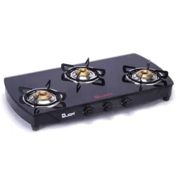 Quba B3 Arc Black Manual Ignition Gas Stove with 3 Burner-picture-28