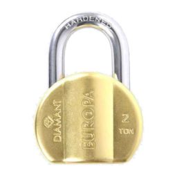 Europa 14 Pin Commercial Diamant Pad Lock with 4 Keys, L365 TW BM-image-24