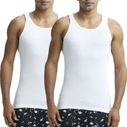 jockey Pack of 2 8823 Super Combed Cotton Rib Men Vest-picture-24