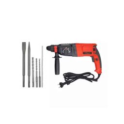 Hillgrove HGCM29M1 1200W 26mm Hammer Drill Machine with SDS Adapter Drill Chunk &a; 5 Pcs SDS Plus Bits Set-8