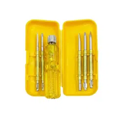 Hillgrove HGSCS5GYLM1 5 in1 Chrome Vanadium Steel Multipurpose Repair Screwdriver Tool Kit, HG0159, (Pack of 5)-picture-41