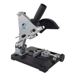 Gemini 30mm Cast Iron Black &a; Silver Heavy Duty Angle Grinder Stand-picture-14