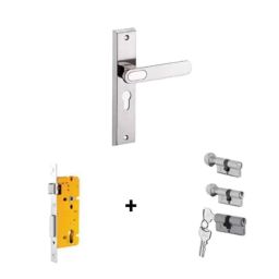 Dorset ML Series Deolo ML DEO 70mm Stainless Steel Lock Set with (Pack of 3)-picture-17