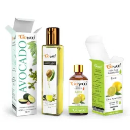GoWoo 2 Pcs 10ml Natural Lime Aroma Oil &a; 100ml Avocado Carrier Oil Set, GWOC787-P29+P167-picture-44