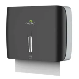 Dolphy ABS Black Wall Mounted Multifold Mini Hand Towel Paper Dispenser, DPDR0058-image-34