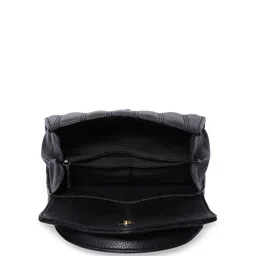 MINI WESST Textured Structured Satchel Bag image 5