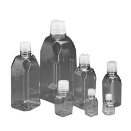 Tarsons 2L PETG Sterile Square Graduated Media Bottle with White HDPE Closure, 581416 (Pack of 12)-19