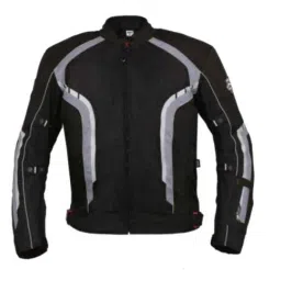 Biking Brotherhood Grey Cordura &a; Mesh Panel Xplorer Riding Jacket, Size: 10XL-picture-14