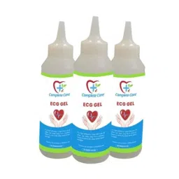 Complete Care 250ml Red ECG Gel for Electrocardiography, Physio &a; Therapeutic (Pack of 3)-30