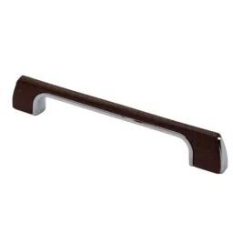 RAB 160mm Zinc Chrome &a; Wenge Finish Drawer Pull Handle, SP-051 (Pack of 4)-image-59