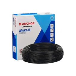 Anchor By Panasonic 1 Sqmm Advance FR Black High Voltage Copper Industrial Cable-picture-36