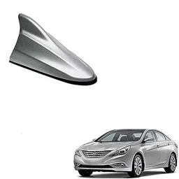 Auto Pearl ABS Silver Universal Replacement Shark Fin Car Roof Antenna For Hyundai Sonata-image-61