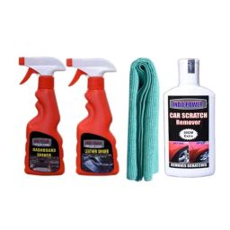 Indopower Ff813 Leather Shiner Spray, Dashboard Shiner Spray, 1Pc Car Cloth, Scratch Remover Kit, AHh815-image-90