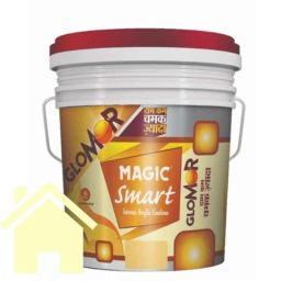 Magic Paints Smart Glomor 4 Liter Bamboo Glossy Finish Interior Acrylic Emulsion Paint-image-79