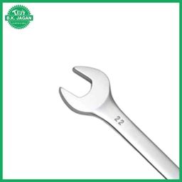 B K Jagan &a; Co 12 Pcs Chrome Vanadium Steel Matt Finish Double Open End Spanner Set image 2