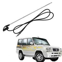 Auto Pearl Black Mount Rubber Mast Flexible Car Roof Antenna with Anti-Theft Design For Tata Sumo ANT057SMO-image-40
