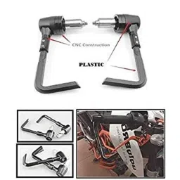 AOW Motorcycle Hand Guards 7/8 inch Brake Clutch Lever Protector Hand Guard Black Universal for All Bikes Q-39-image-36