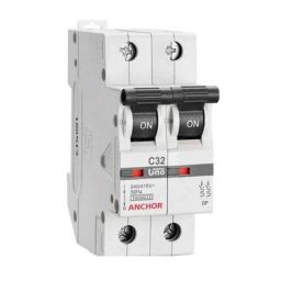 Anchor UNO 32A C Type DP MCB, 98022-image-30