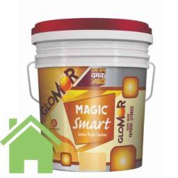 Magic Paints Smart Glomor 10 Litre Blue Spark Glossy Finish Interior Acrylic Emulsion Paint-image-52