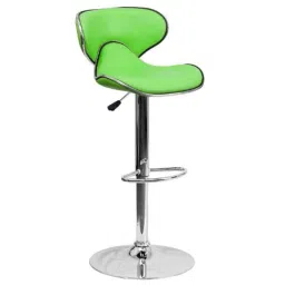 Furniturstation Leatherette Green Adjustable Height Marlon Swivel Bar Stool, SBF_BR04GR-picture-14