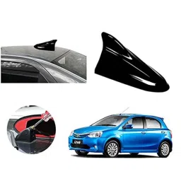 Auto Pearl ABS Black Universal Replacement Shark Fin Car Roof Antenna For Toyota Eitos Liva-image-77