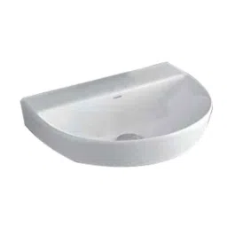 Bassino 53.5x40.5x30.5cm Ceramic White Wash Basin, Designer-Toyo-321-image-82