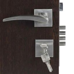 Homexpert Rose Lobos-R-BSK 60mm Stainless Steel Silver Both Side Key Mortise Door Lock Set-image-48