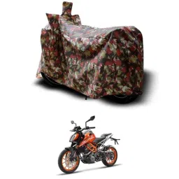 Winted Polyester UV &a; Water Resistant Bike Body Cover for KTM Duke 390, WIN-P-173-image-43