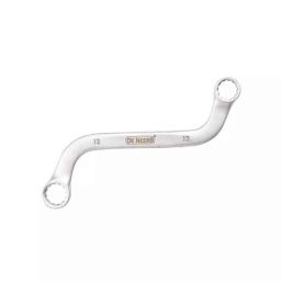 De Neers Chrome Vanadium Steel S-Shape Spanner, 3/8x13/32 SAE-picture-45
