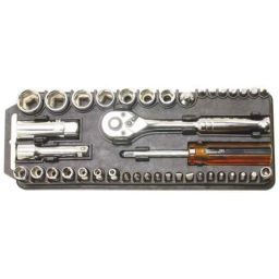 Proskit 8PK-227 40Pcs Socket &a; Screwdriver Set-0