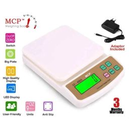 MCP SF-400A 10kg ABS Digital Multi Purpose Kitchen Weighing Scale-24